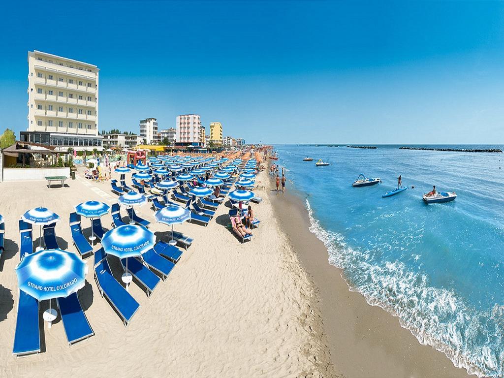 Strand Hotel Colorado Lido Di Savio Bagian luar foto